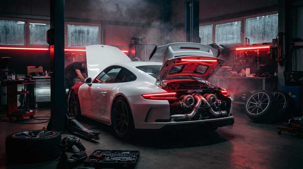 困困兔保时捷911改装实录