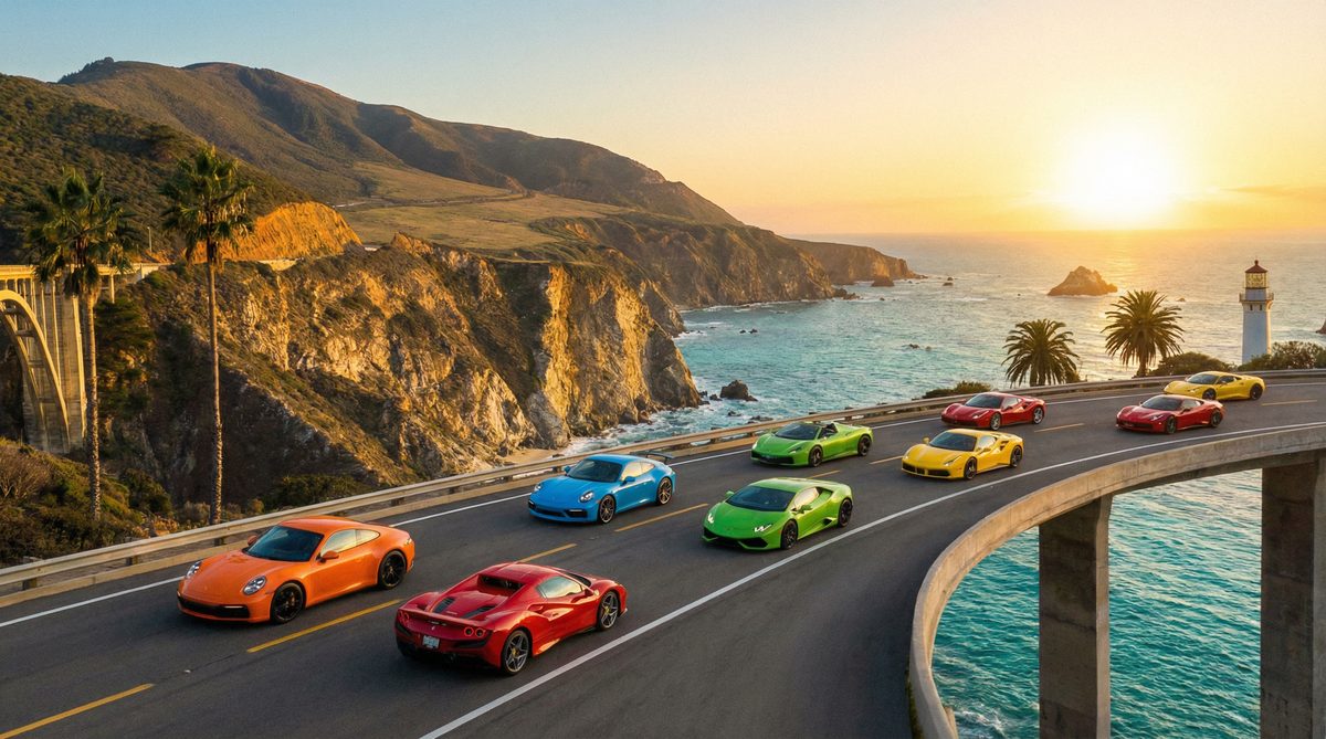 困困兔跑车车队自驾视频